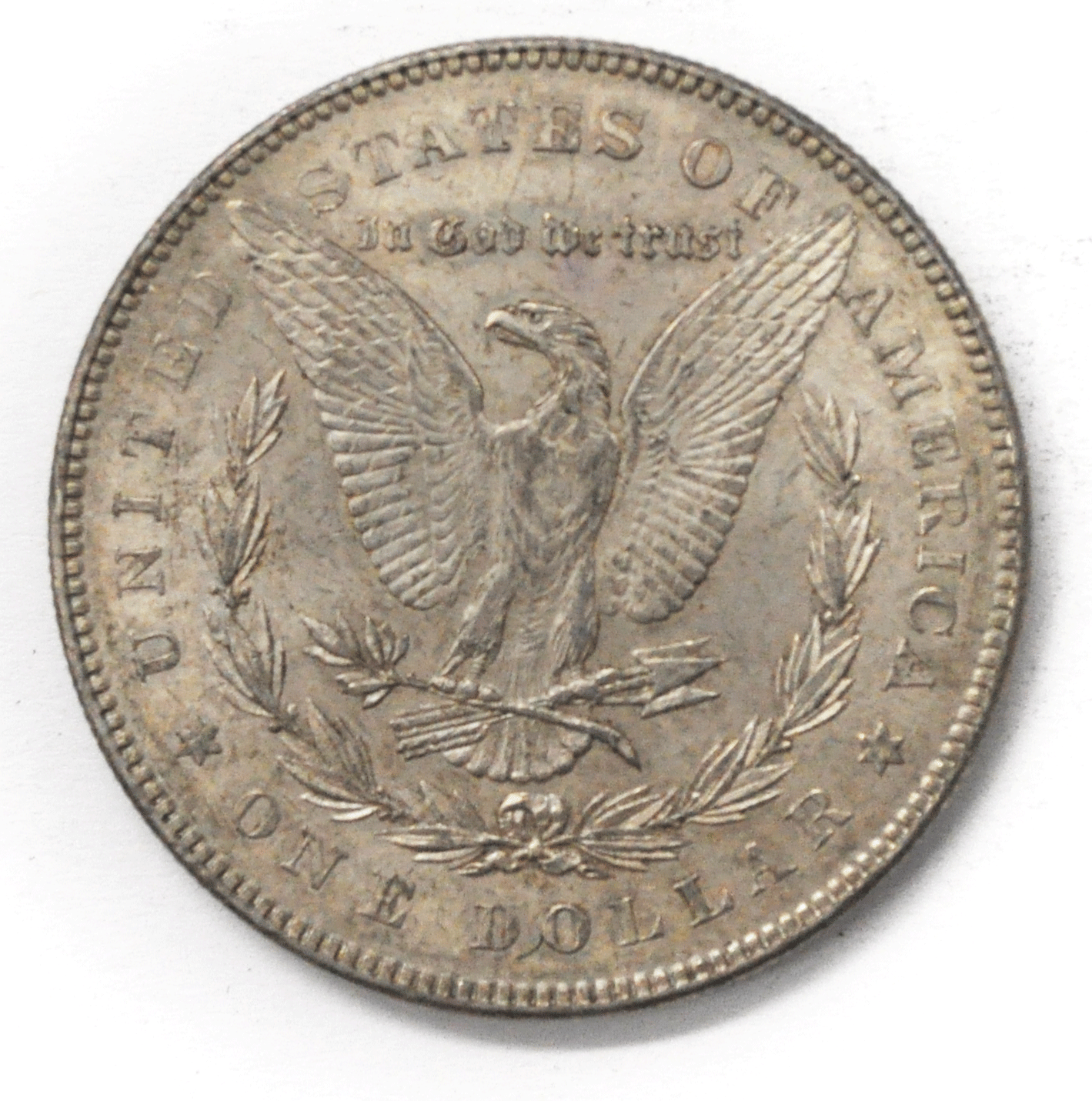 1878 $1 Morgan Silver One Dollar VAM 116C Late Die State Gouges