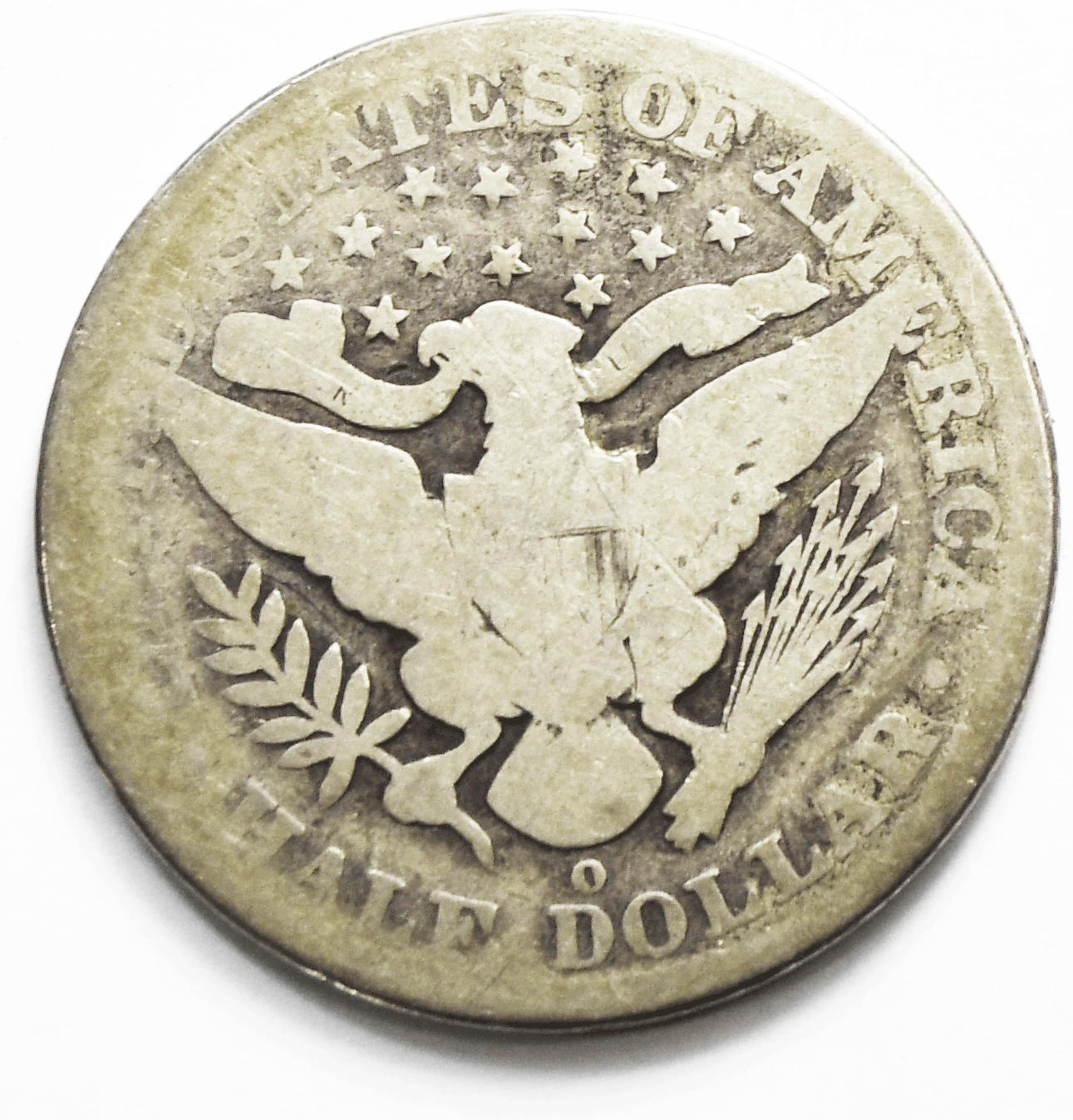 1892 O 50c Barber Silver Half Dollar Fifty Cents US New Orleans Rare