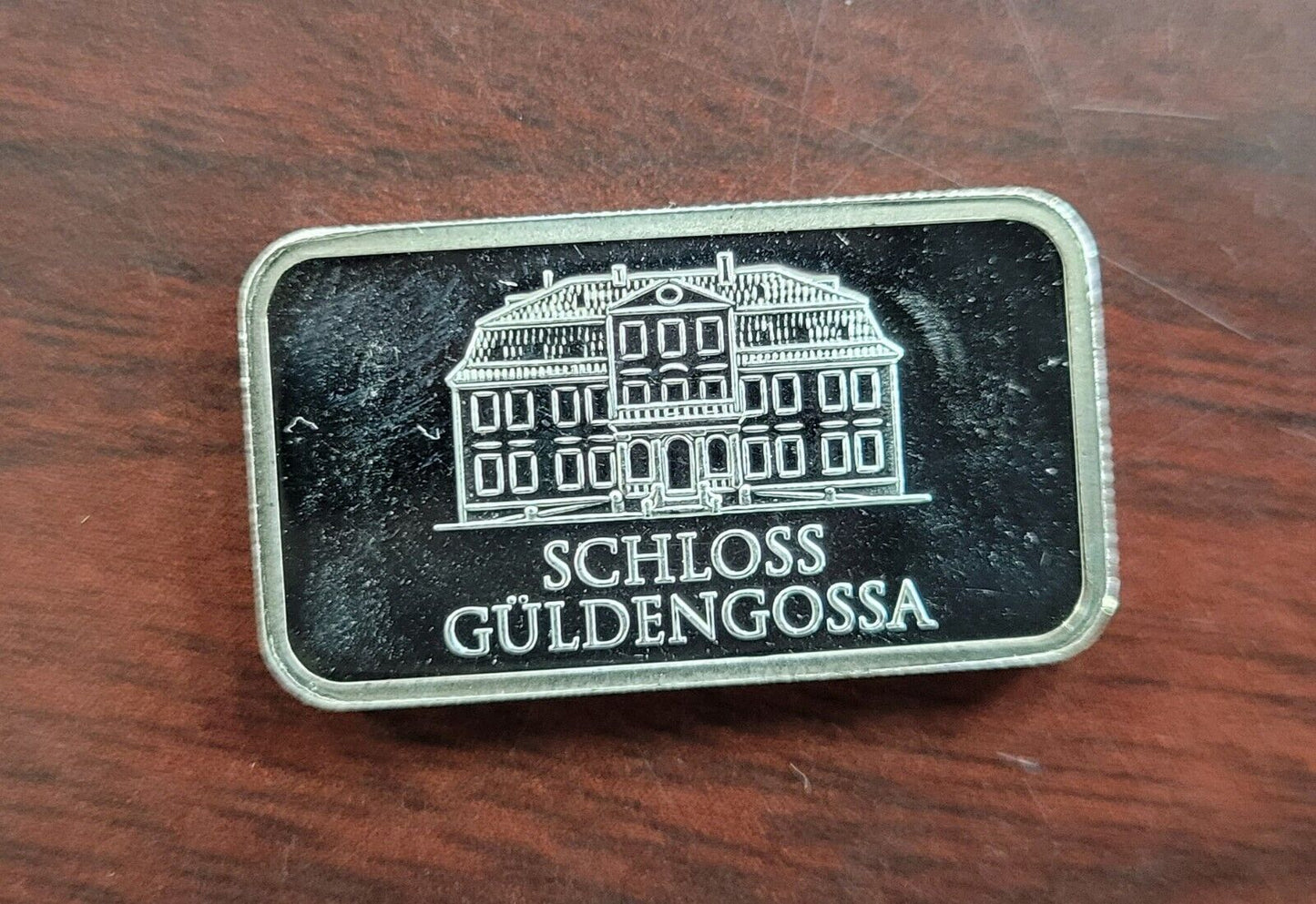 DISCONTINUED Geiger Edelmetalle 10 Gram Generation 1 Silver Bar Rare w/package