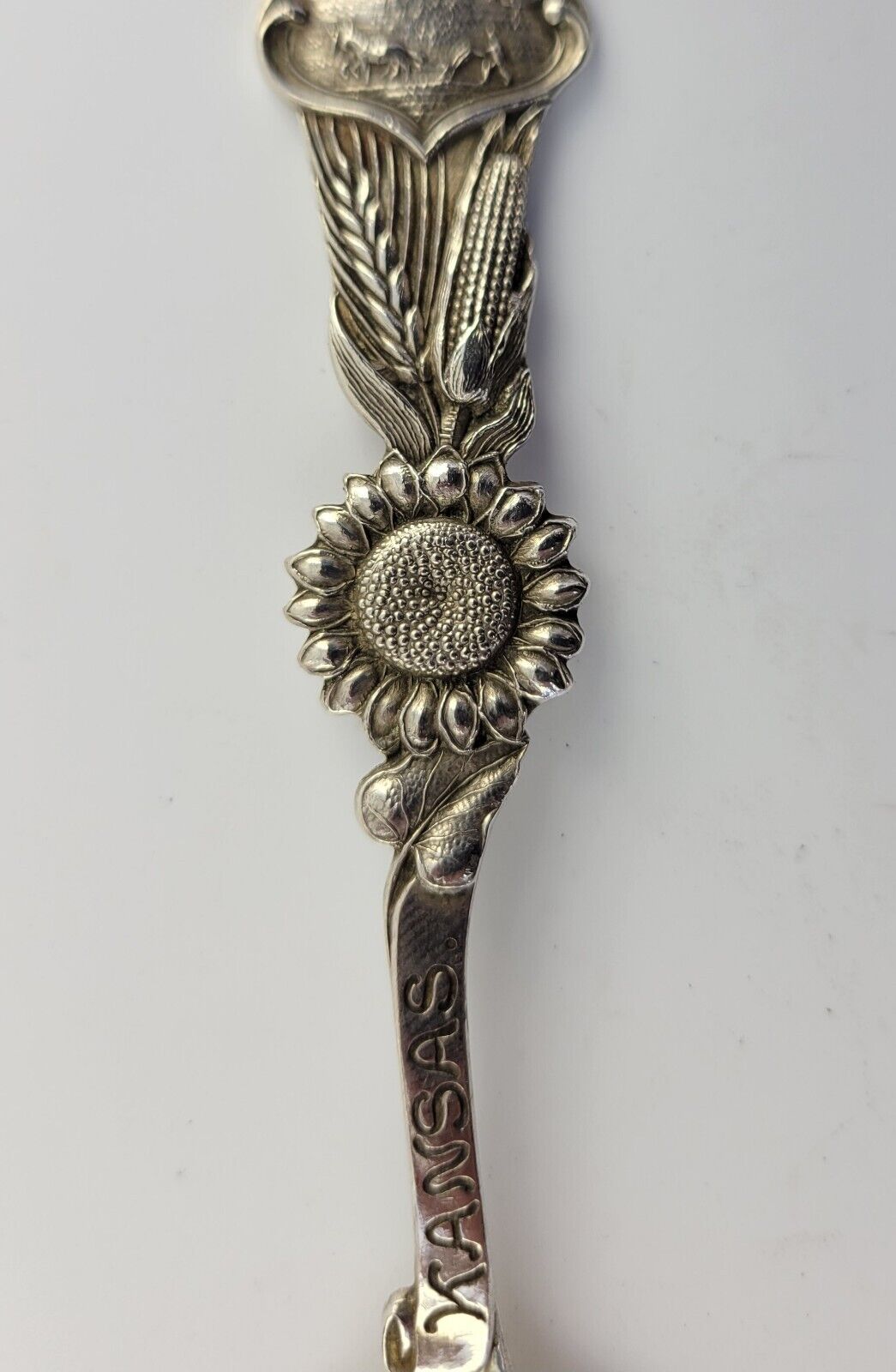 First Presbyterian Church Wichita Ks Sterling 5 5/8" Souvenir Spoon  .74oz.