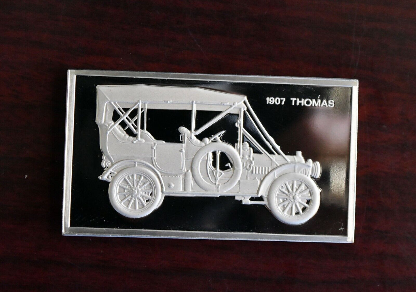 1907 Thomas Centennial Car Ingot Collection 1000 Grain Sterling Franklin Mint