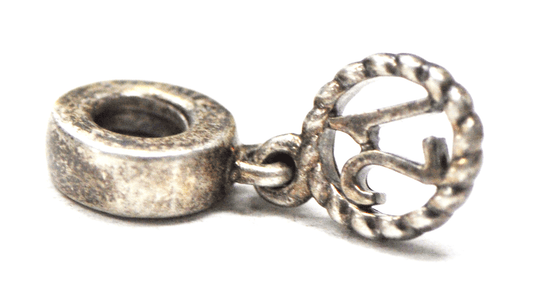 Pandora Sterling Silver 21st Birthday Round Dangle Charm Bead 790496