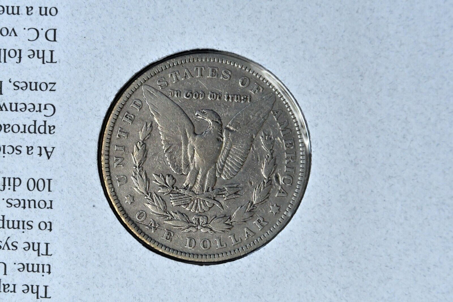 1883 Morgan Silver Dollar Postal Commemorative Society Silver Dollar Collection
