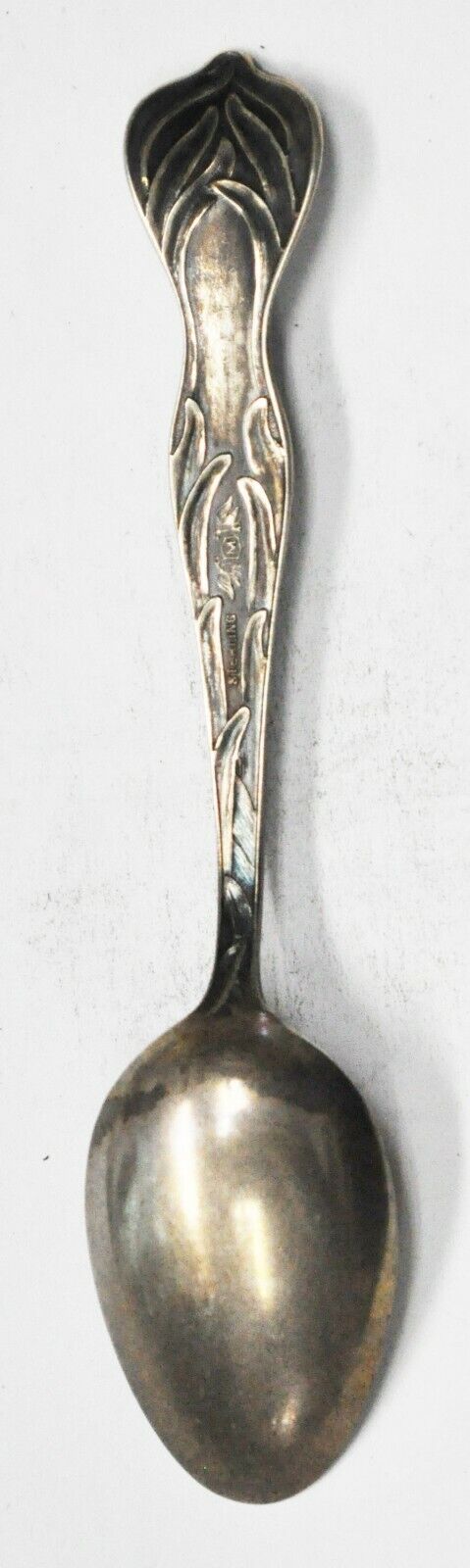 Sterling Baker Manchester Versailles Indiana Souvenir Spoon 5-1/8"