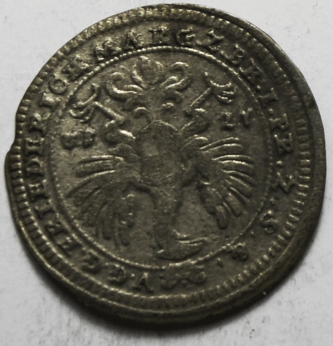 1752 German States Brandenburg Bayreuth 1/24 Thaler KM# 211