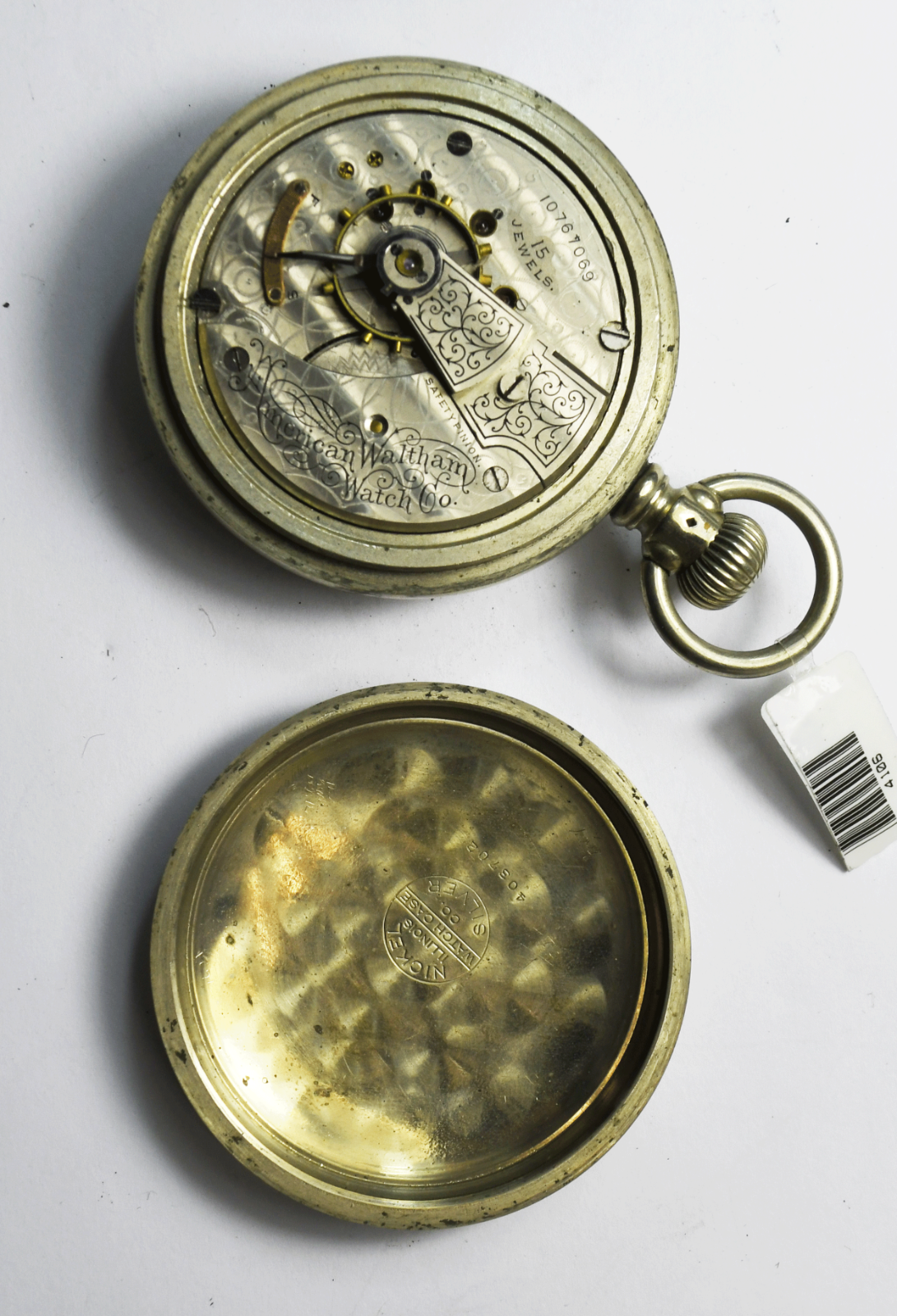 1901 Waltham Size 18 Grade 820 Pocket Watch OF