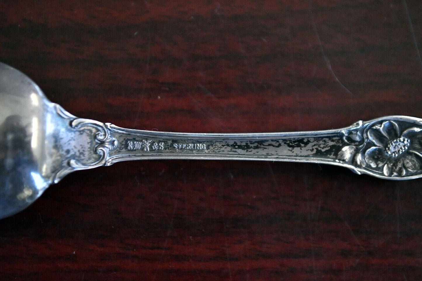 1922 Womens Relief Corps Des Moines Iowa Sterling 5 1/4" Souvenir Spoon .55 oz.