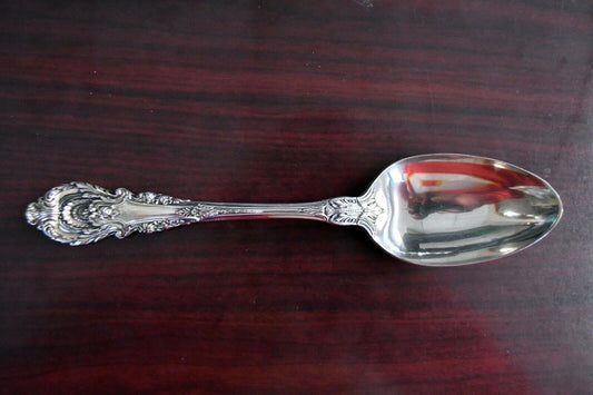 Sir Christopher by Wallace Sterling 8 1/2" Solid Table Spoon Server 3 oz.