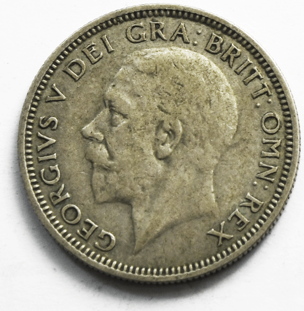 1936 Great Britain Silver One Shilling Coin KM# 833