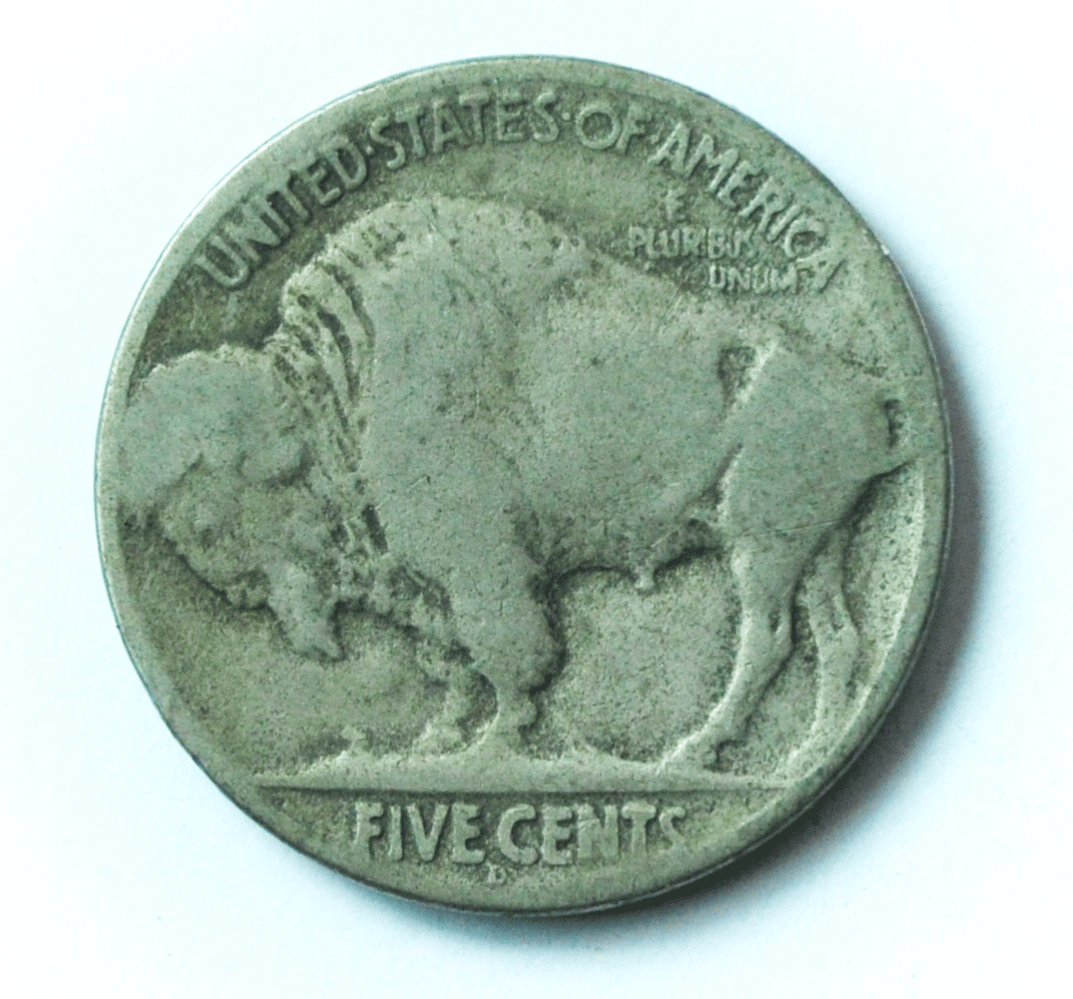 1926 D 5c Buffalo Nickel Five Cents US Denver Rare