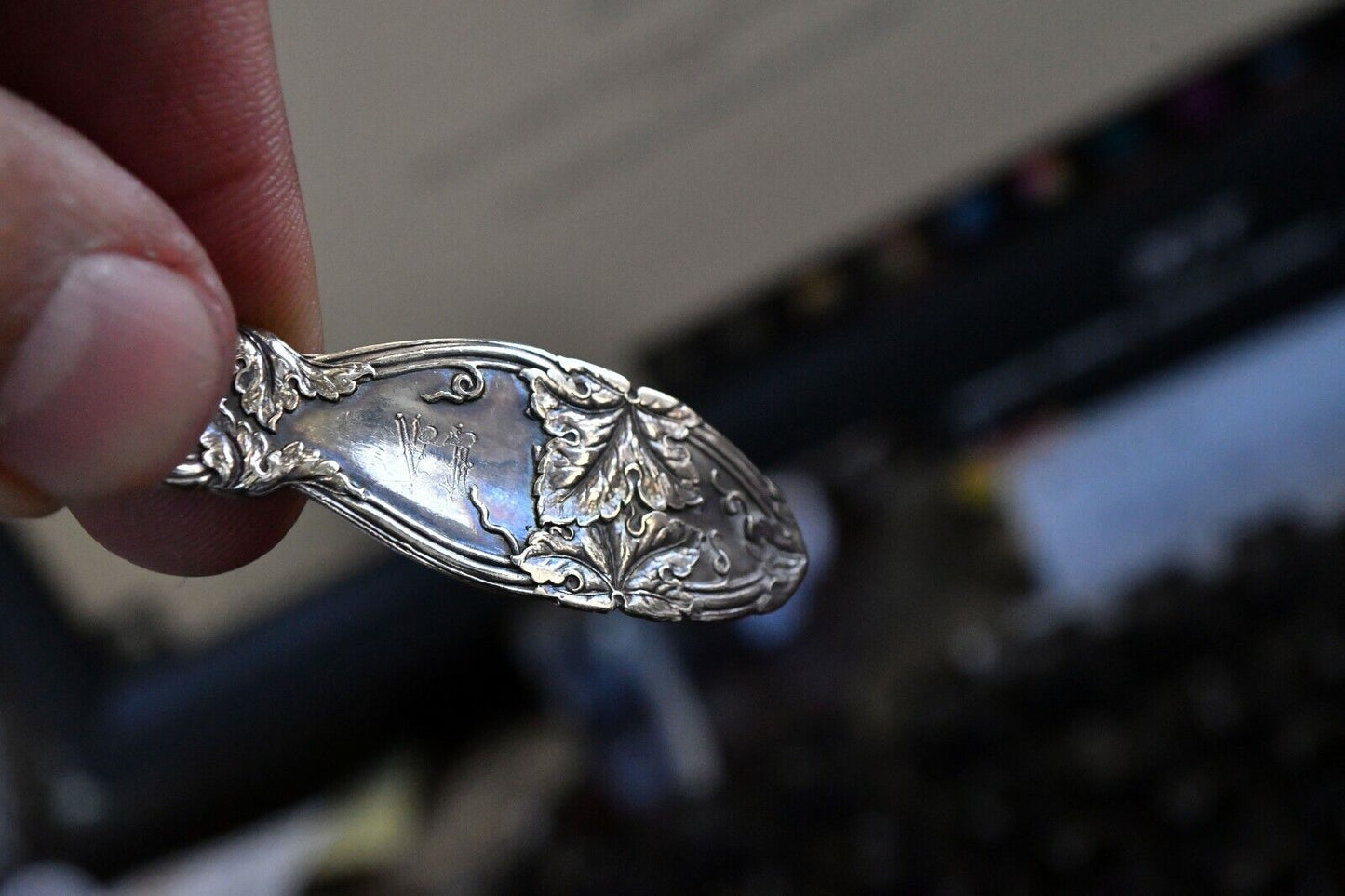 Algona Iowa Sterling Silver 5 1/2" Souvenir Spoon .66 oz. by International
