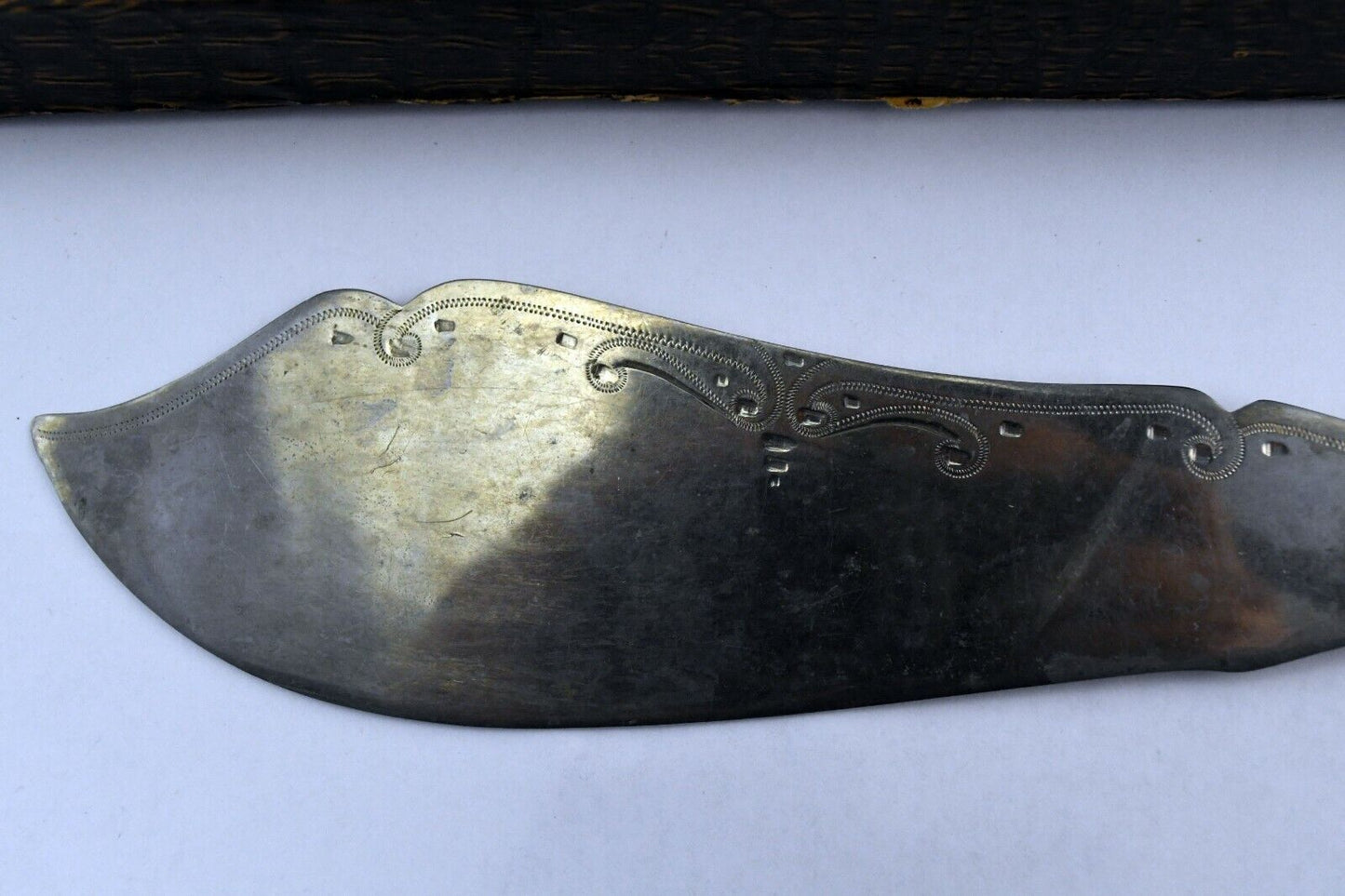 6 Place Setting EPNS England Set w/Serving Fish Utencils Silver Plate Boxed