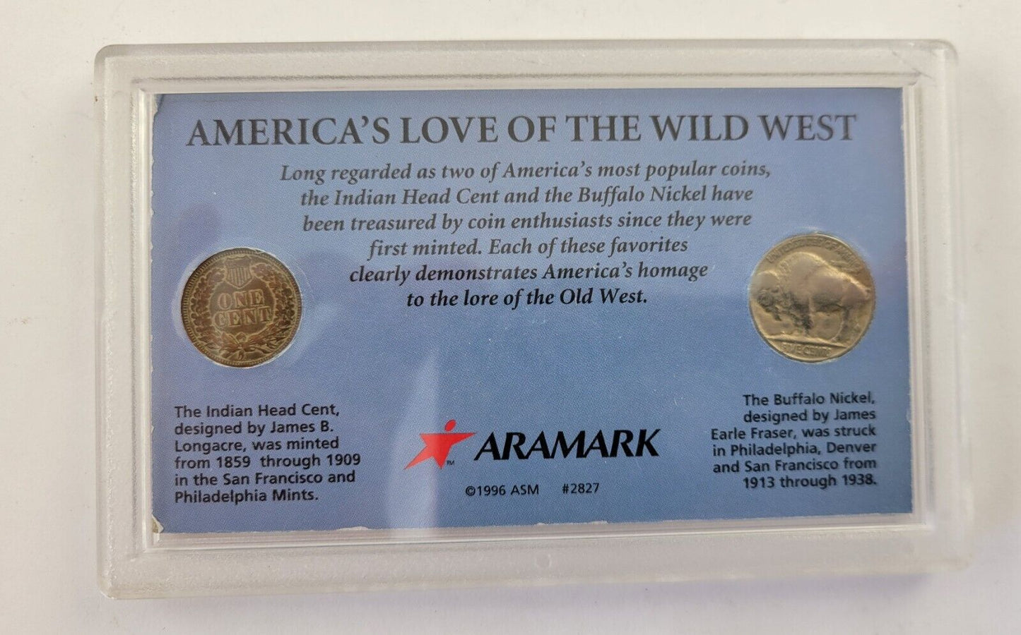 The Wild West Coin Collection The American Indian Head Penny & Buffalo Nickel