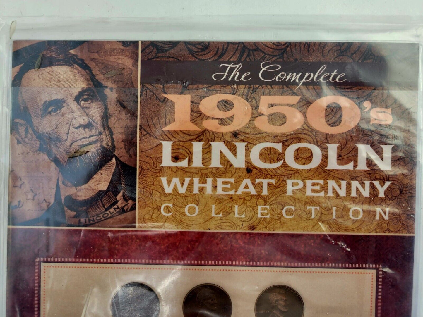 The Complete 1950's Lincoln Wheat Penny Collection 13 Coin Set Sealed