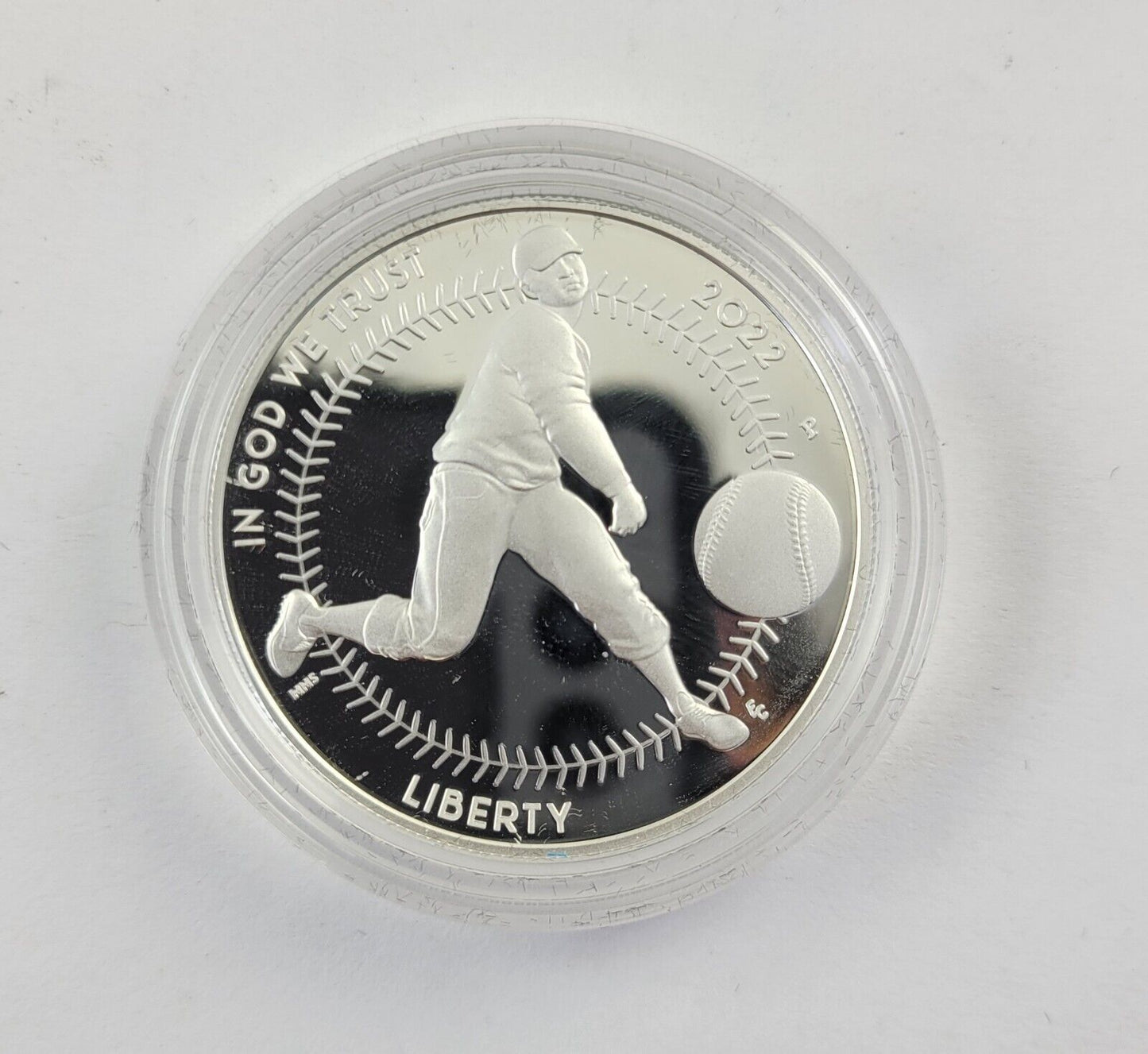 2022 Negro Leagues Proof Silver Dollar Medal Set US Mint Box & Paperwork