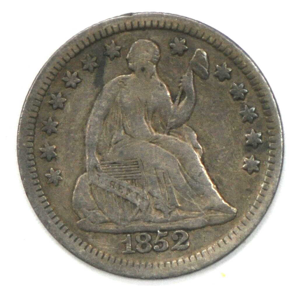 1852 H10c Seated Liberty Silver Half Dime Philadelphia