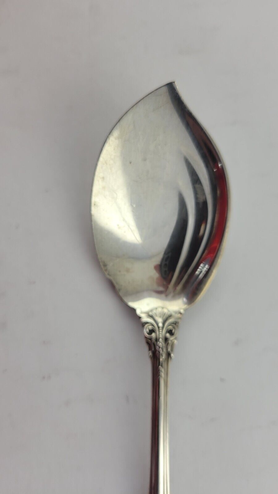 King Edward by Gorham Sterling Silver 6 1/8" Solid Jelly Server 1oz.