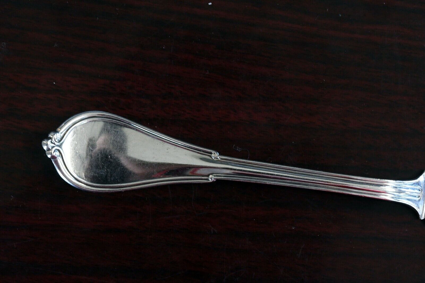 Cottage by Gorham Sterling Flat Handle Bright Cut Master Butter Spreader 1.33oz.