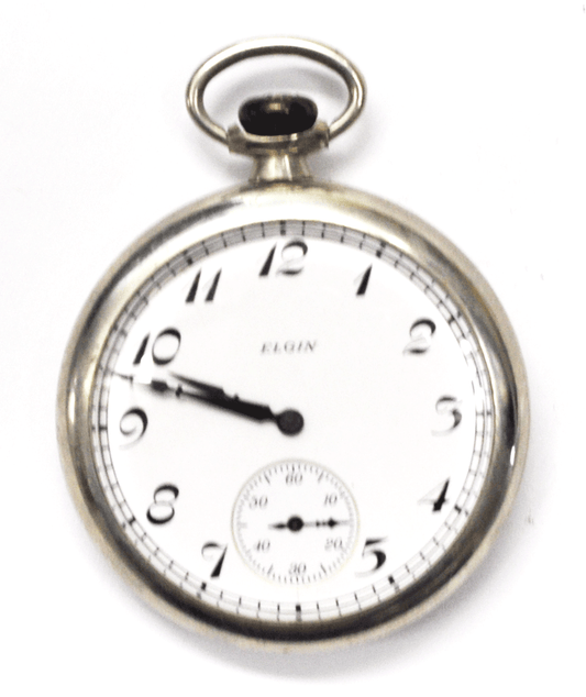 1925 Elgin Size 16 Open Face LS Pocket Watch 313 15J