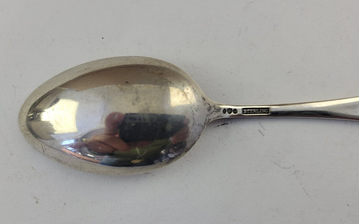 Centerville Iowa Texas Ohio VA TN by Watson 5 5/8" Sterling Souvenir Spoon .51oz