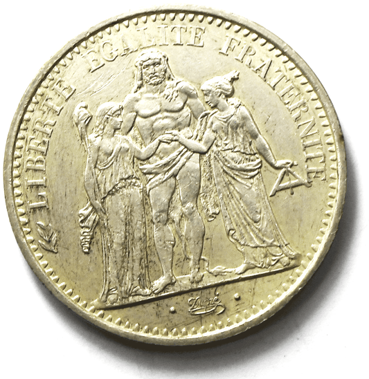 1969 France 10 Ten Francs Silver Coin KM# 932