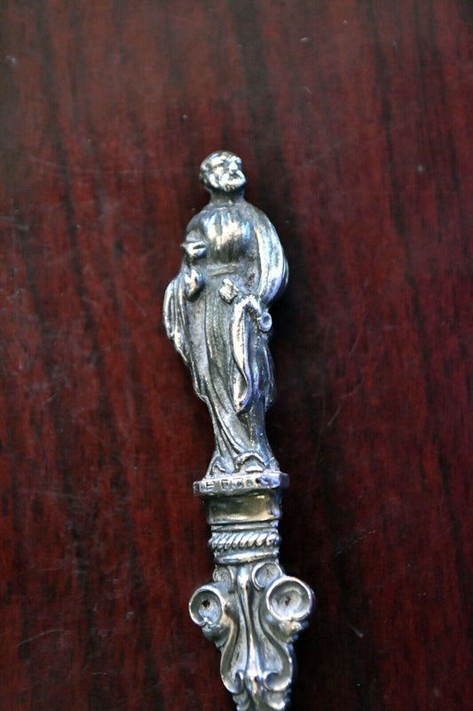 St. Peter Apostles by Whiting Sterling Silver 6 3/8" Spoon 1.6 oz.
