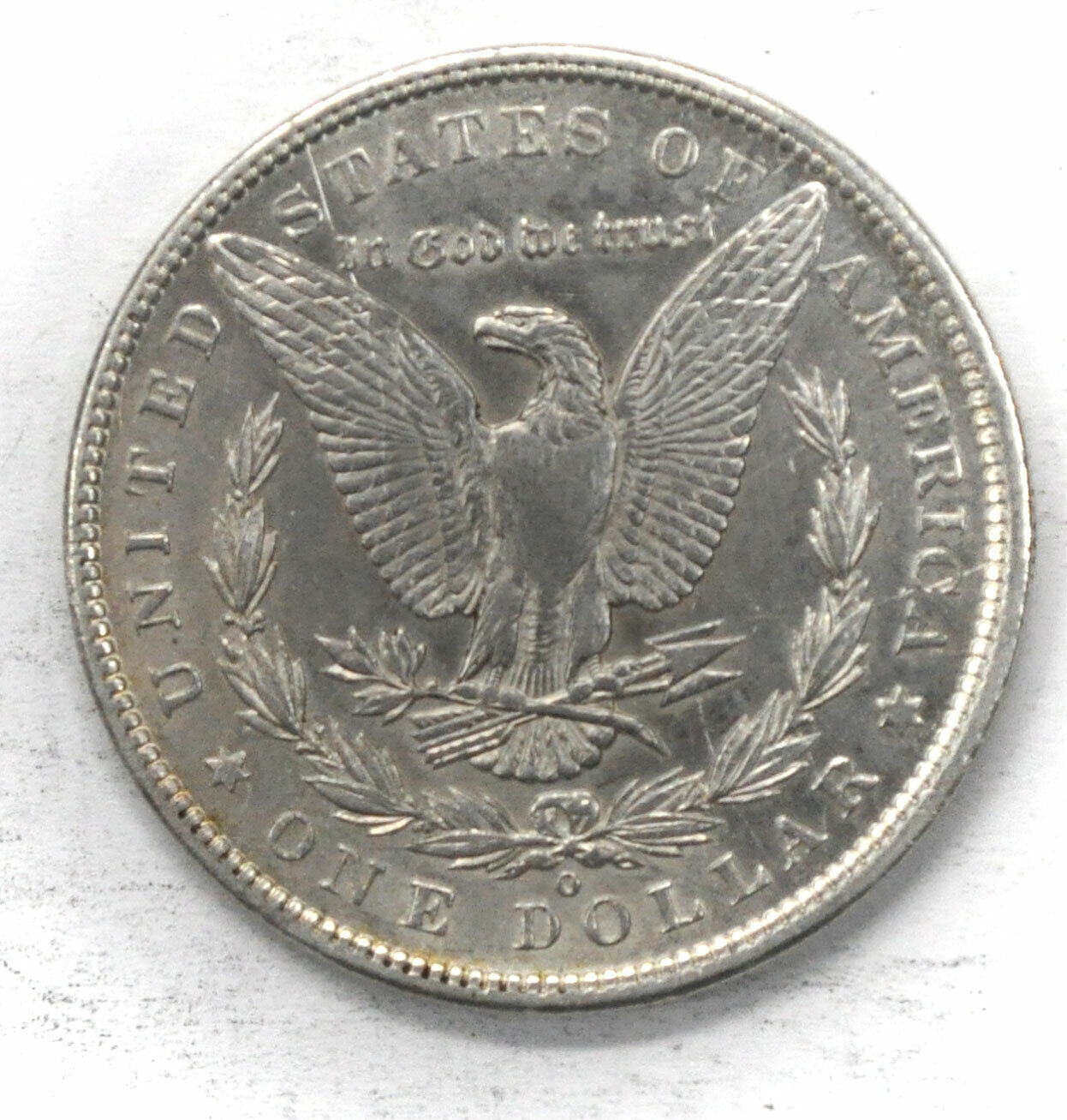 1892 O $1 Morgan Silver One Dollar US Coin New Orleans AU