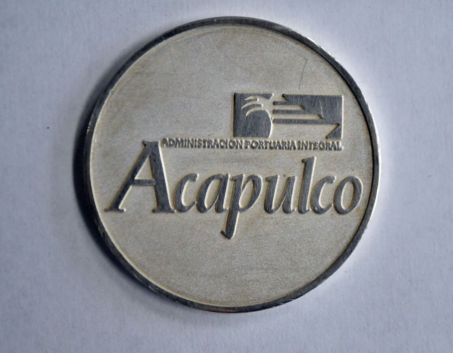 Acapulco Transportacion.999 Fine Silver 1.5 oz. Maritima Mexicana Nautical Co.