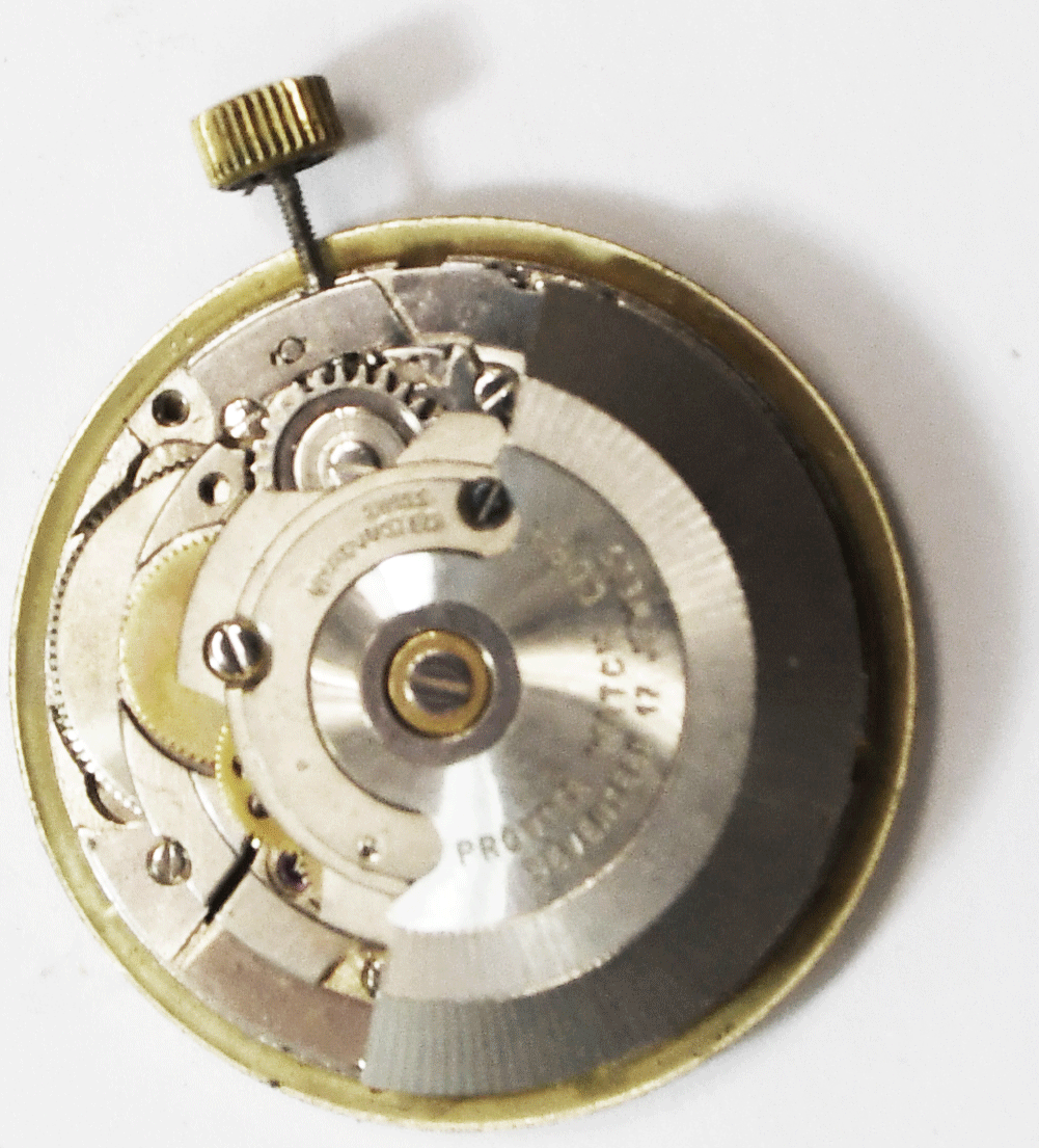 ETA 2782 Desta 17J Automatic Watch Movement Date Stem & Crown