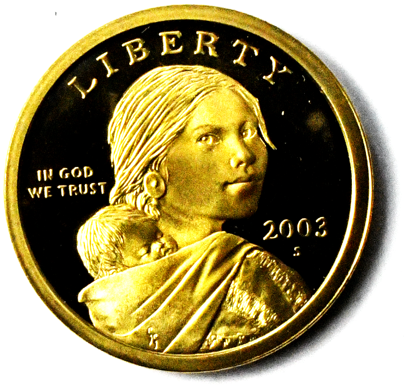 2003 S $1 Sacagawea Proof One Dollar Coin San Francisco