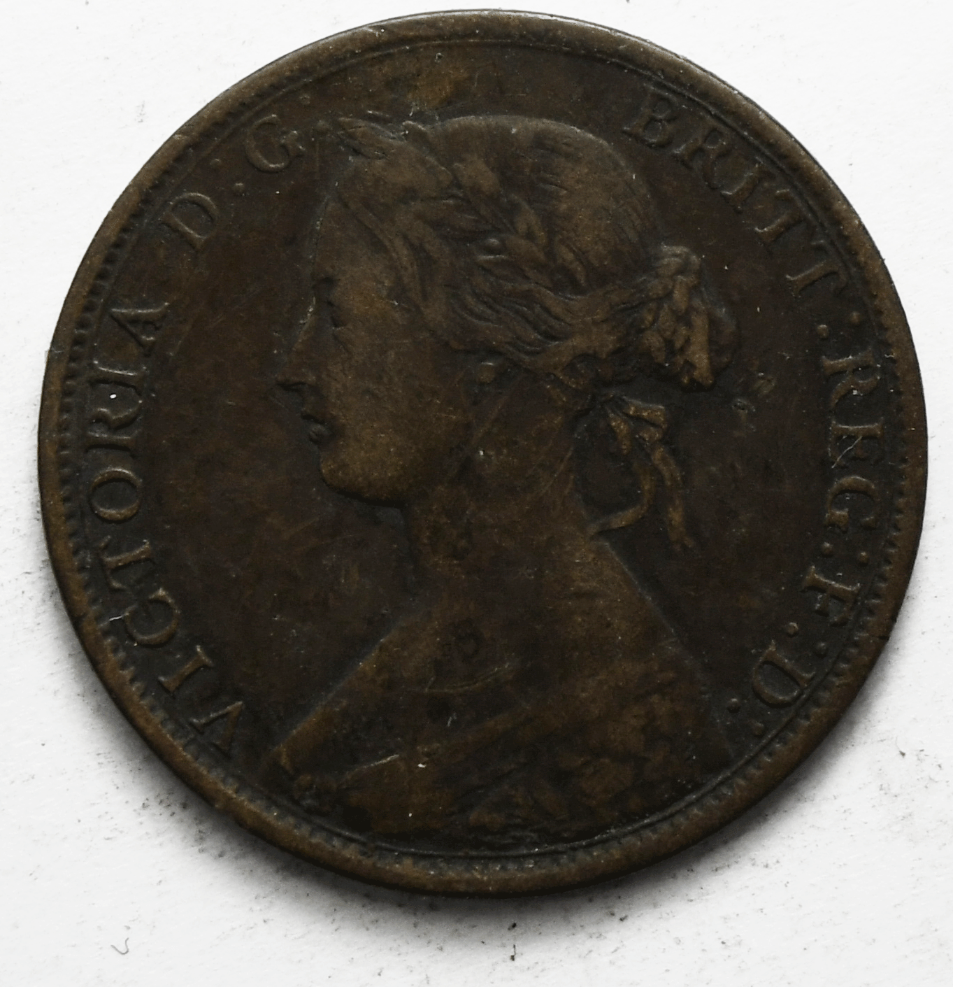 1864 1c Canada New Brunswick Cent KM# 6