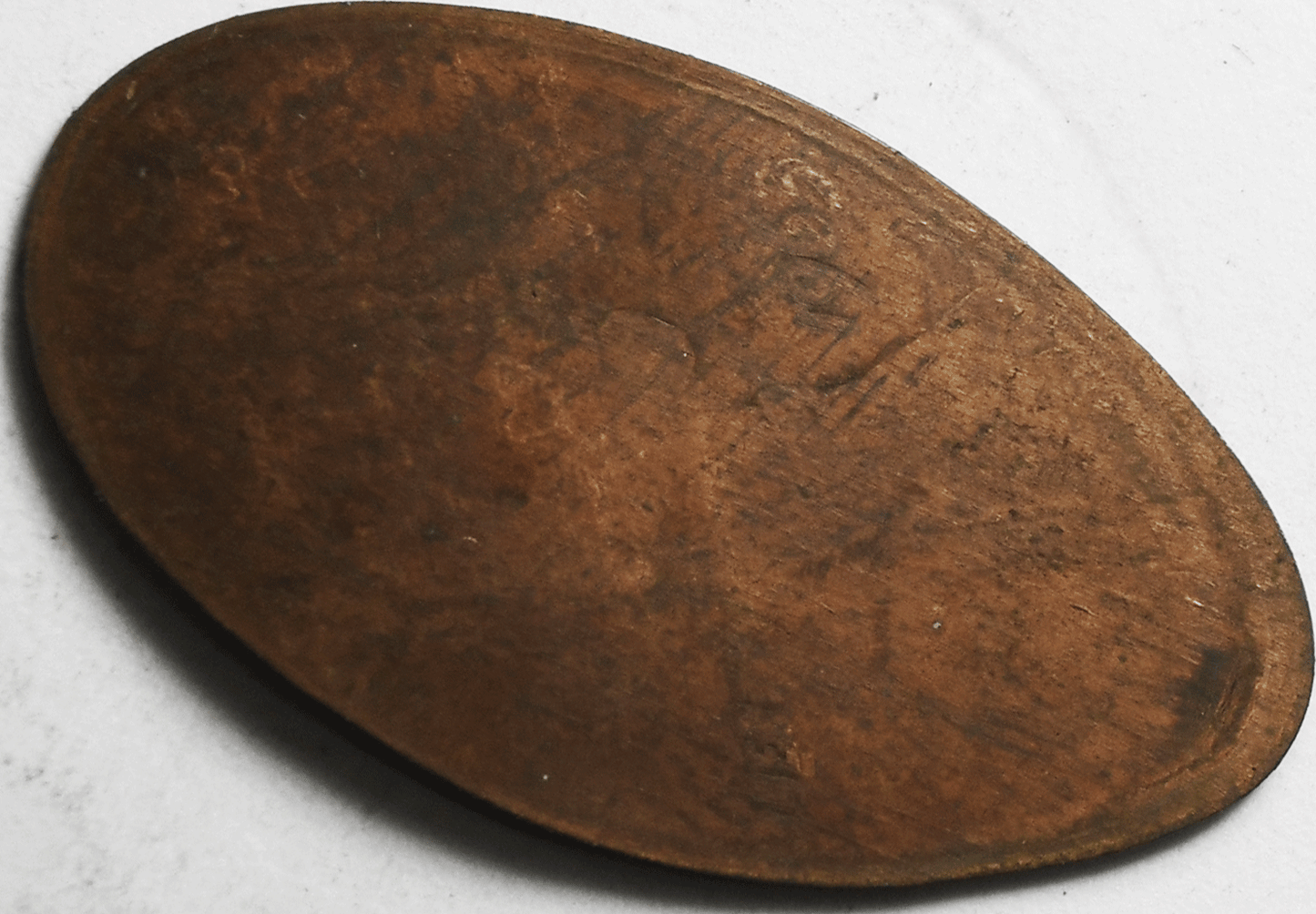 1963 1c Elongated Penny Shriner Scimitar