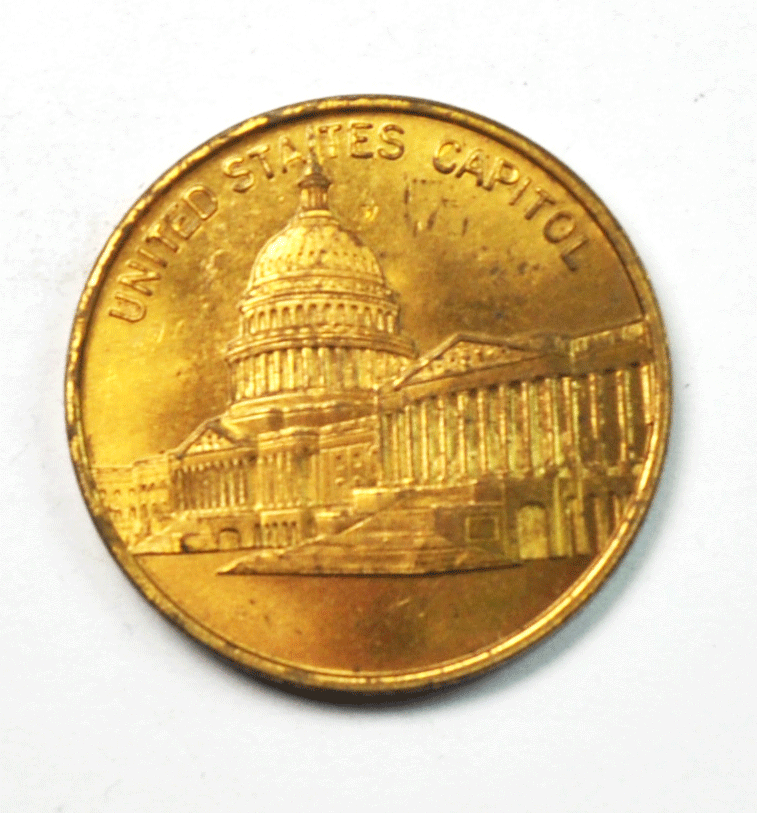 United States Capitol Building Washington D.C. 29mm 1793