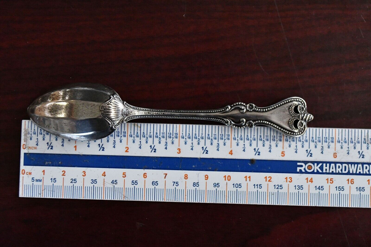 Old Colonial by Towle Sterling Silver 5 1/2" Teaspoon .77 oz. Monogrammed