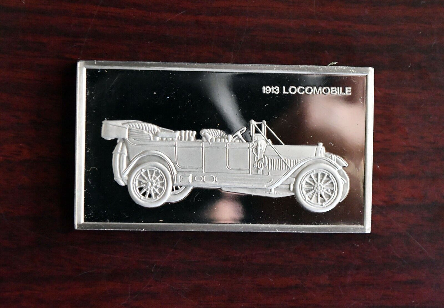 1913 Locomobile Centennial Car Collection 1000 Grain Sterling Franklin Mint