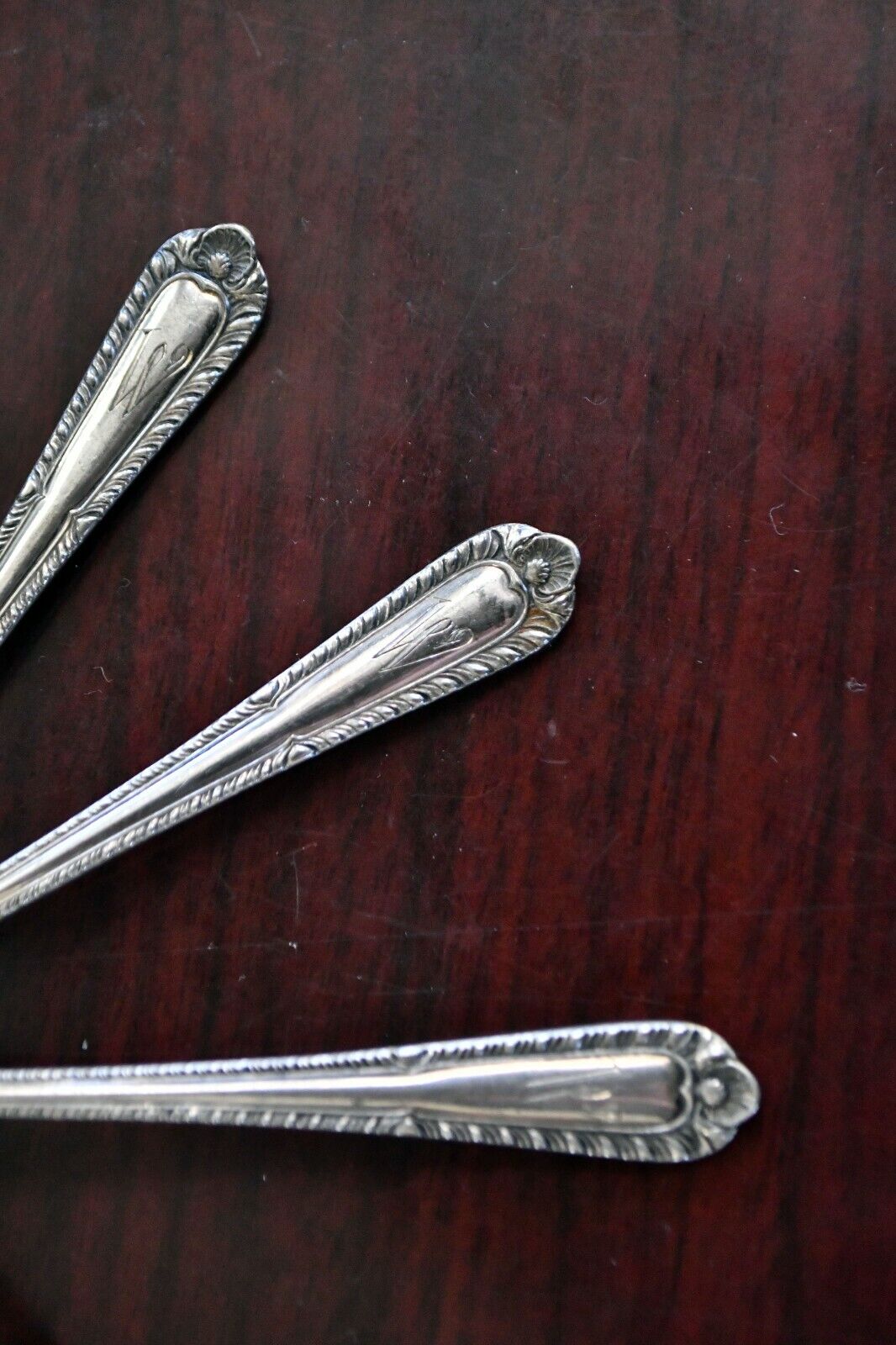 6pc. Gadroon by International Sterling Silver 4 1/8" Demitasse Spoon Set 1.9oz.