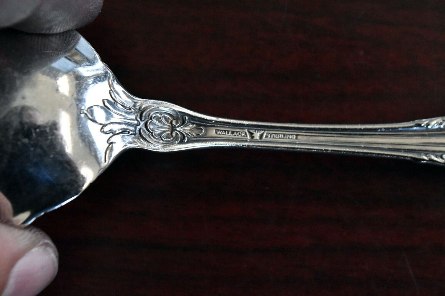 Sir Christopher by Wallace Sterling Silver 6" Solid Sugar Spoon 1.4 oz.
