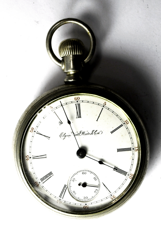 1895 Elgin Size 18 GM Wheeler Pocket Watch PS OF Swingcase