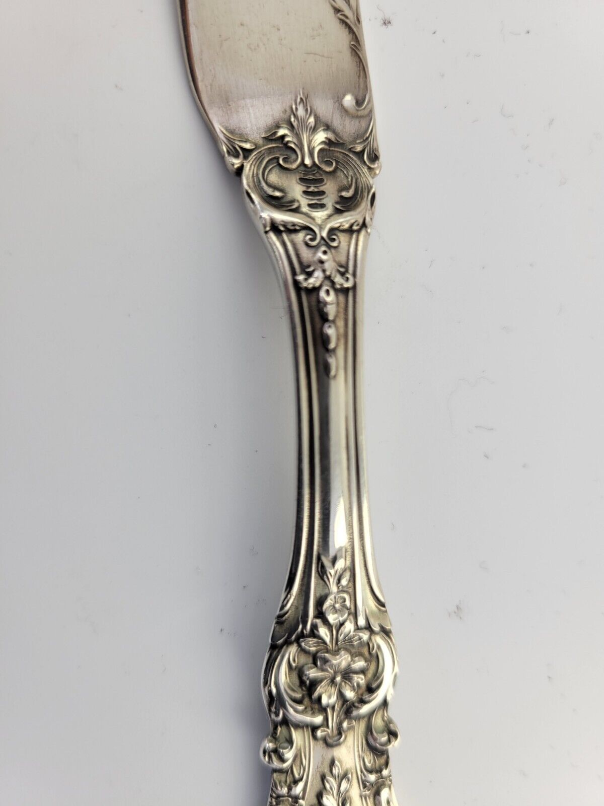 Reed & Barton Francis I Sterling 7 1/8" Solid Master Butter Spreader 1.4oz