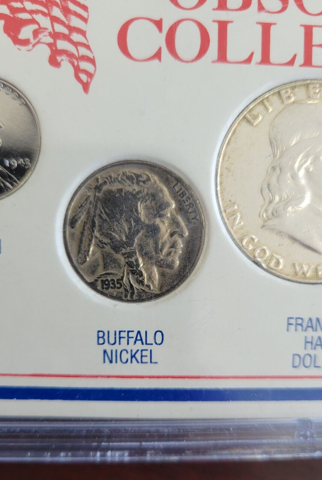 American Obsolete Collection Coins Franklin, Buffalo, Mercury, Steel Penny Set