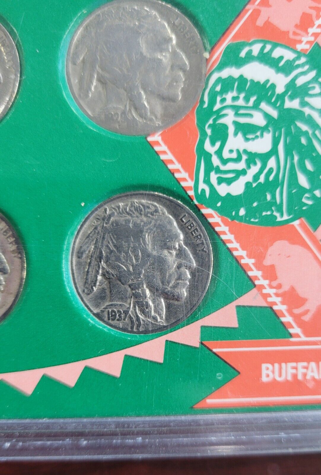 American Frontier Nickel Set Indian Head Buffalo 6pc Coin Collection From SSCA