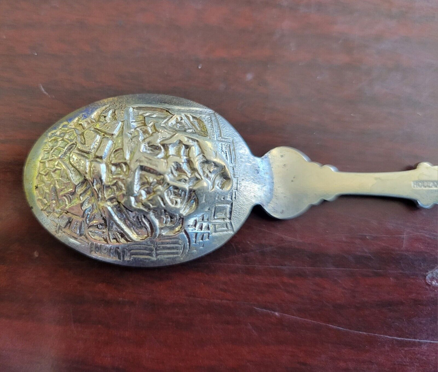 Vintage San Diego Souvenir Spoon Tavern Merriment Holland 4 7/8" California