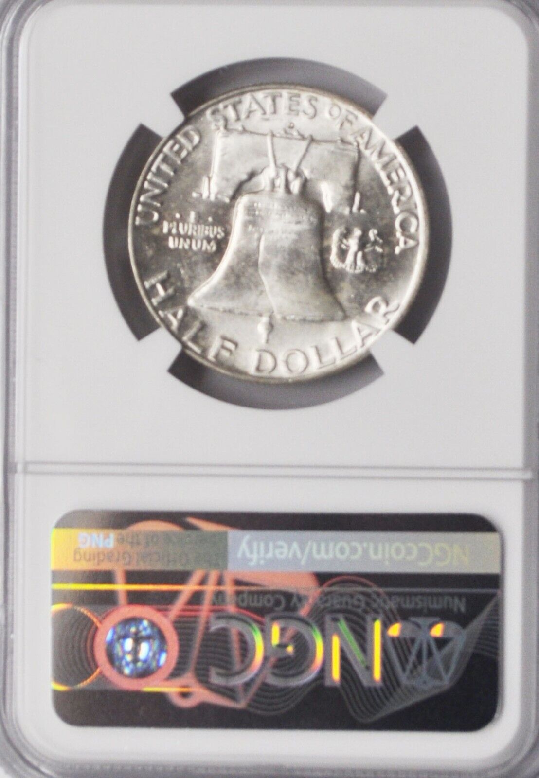 1957 D 50c Franklin Silver Half Dollar Fifty Cents NGC MS64 FBL Denver