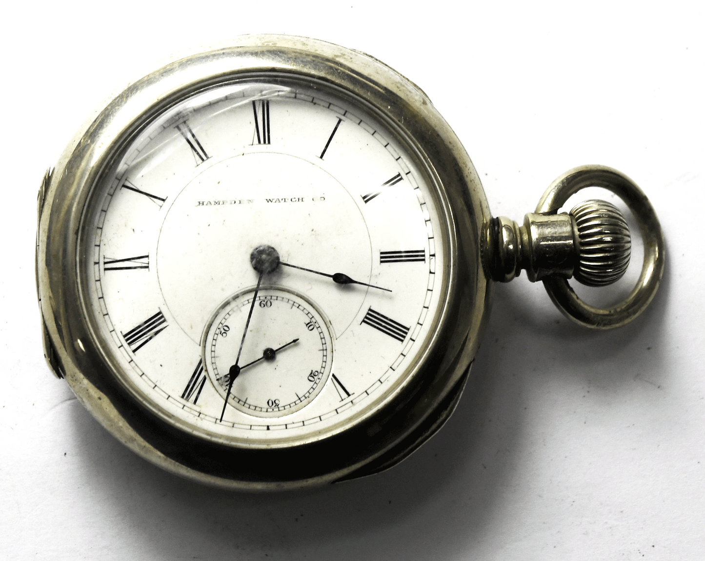 1881 Hampden Springfield Sz 18 LS 11J PW OF Hinged Case Paperwork in Dust Cover