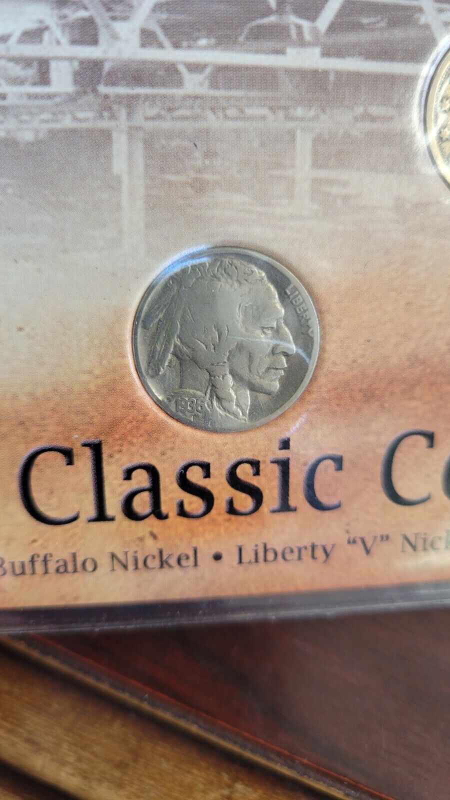 America's Classic Coins 1901 Indian Head Cent, 1936 Buffalo Nickel, 1911 Nickel