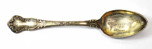Roden Bros Sterling Silver Princess Victoria B.C. Souvenir Spoon 5.5"