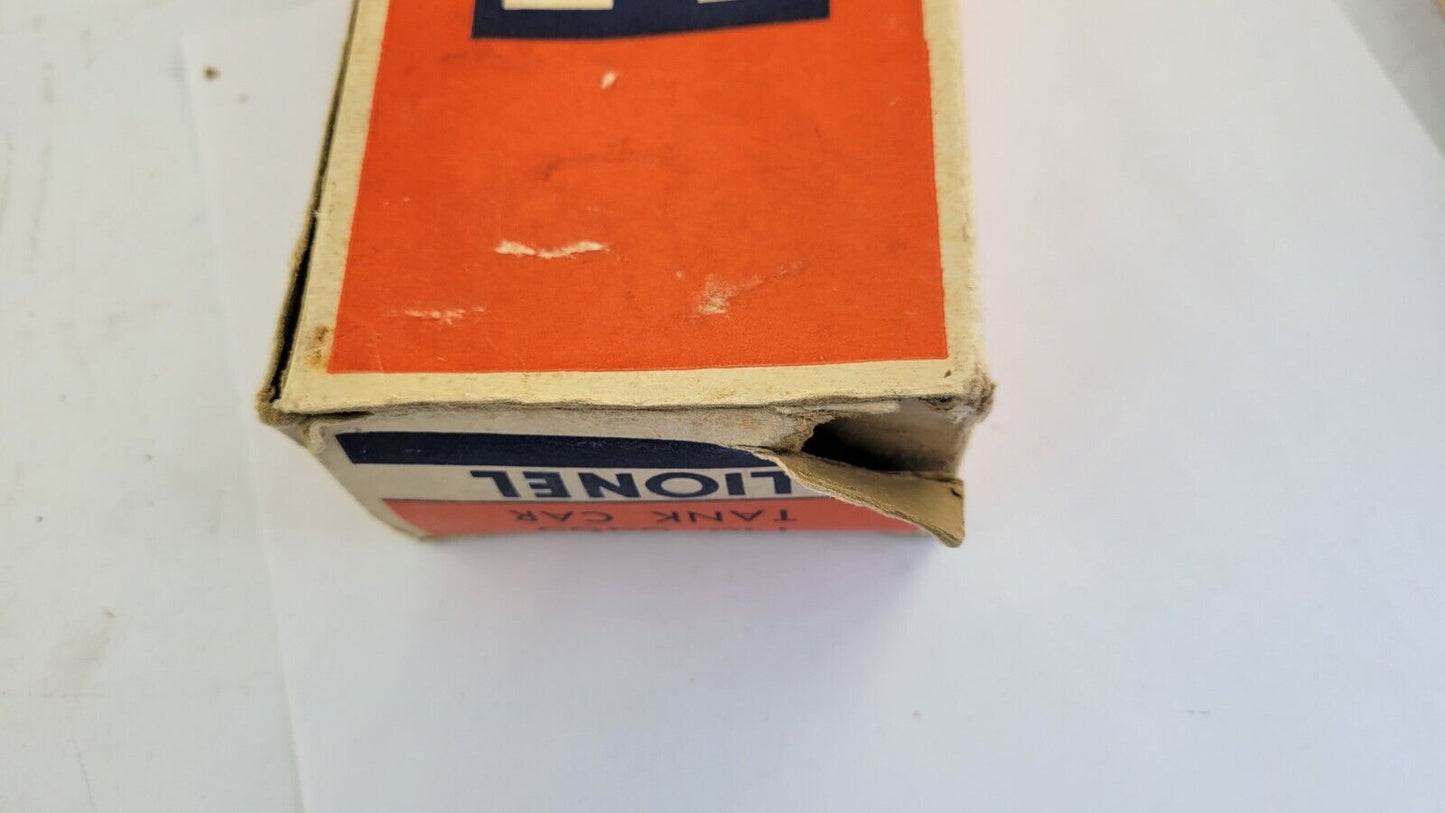 Lionel  6465 Sunoco 2 Dome Oil Tank Car Postwar Train w/Original Box Gauge O