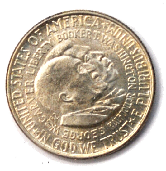 1952 50c Washington Carver Commemorative Silver US Half Dollar Uncirculated