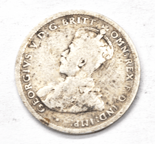 1918 M Australia Silver One Shilling Coin KM# 666