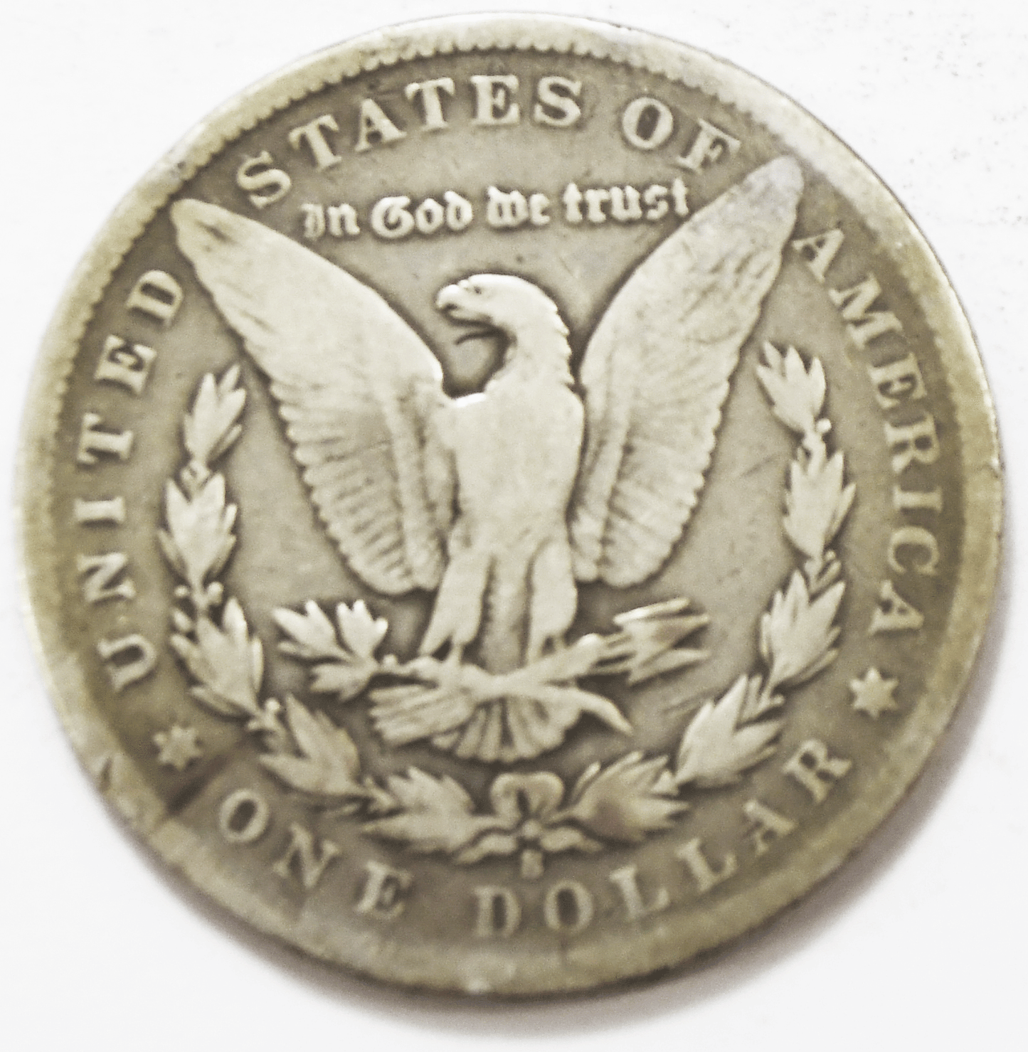 1900 S $1 Morgan Silver One Dollar San Francisco Rim Ding